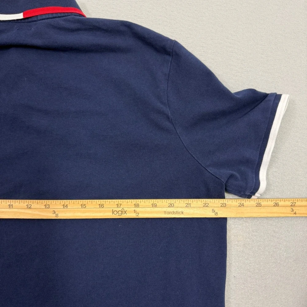 Polo Ralph Lauren Polo Shirt XL Navy USA Classic Fit Short Sleeve Shield Logo